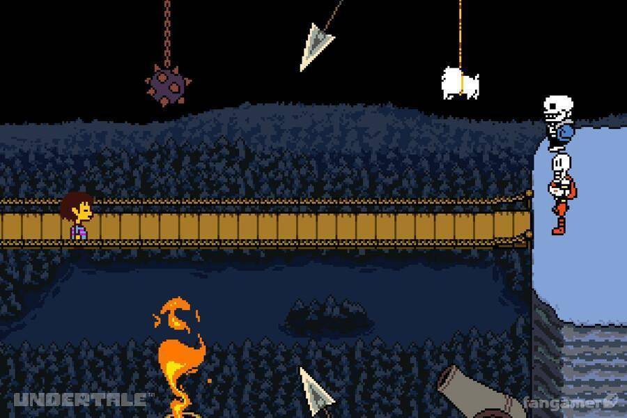 Undertale gameplay.