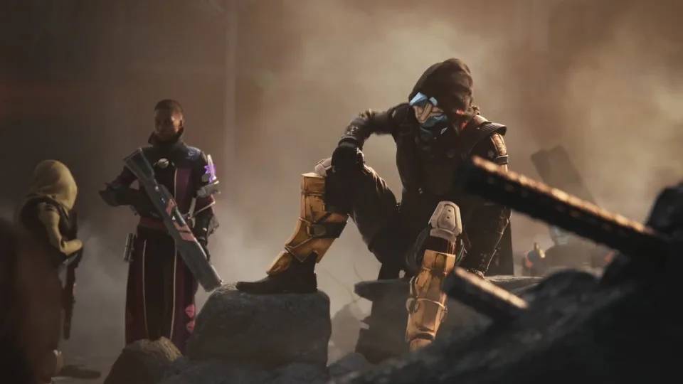 Screens from the Destiny 2 reveal trailer.