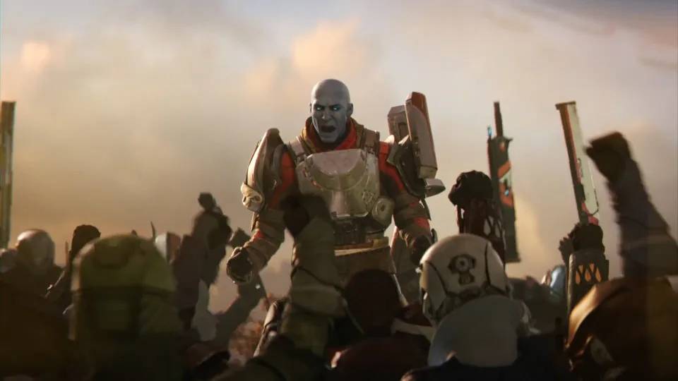 Screens from the Destiny 2 reveal trailer.